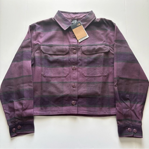 Women’s The North Face Valley Flannel Shirt Large MSRP $110 - Picture 3 of 7